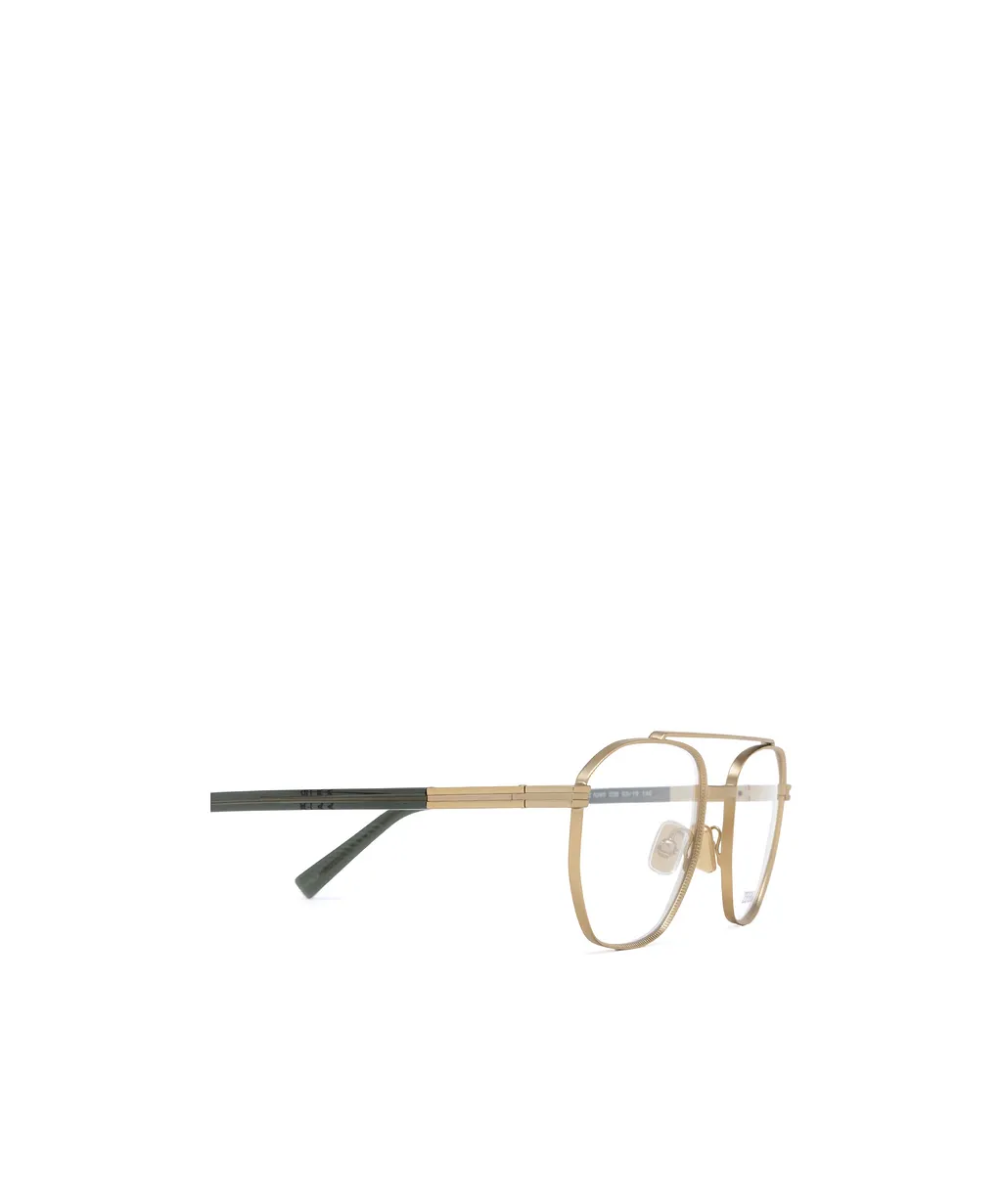 Zegna Geometric Frame Glasses