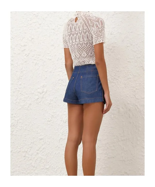 Wylie Denim Shorts