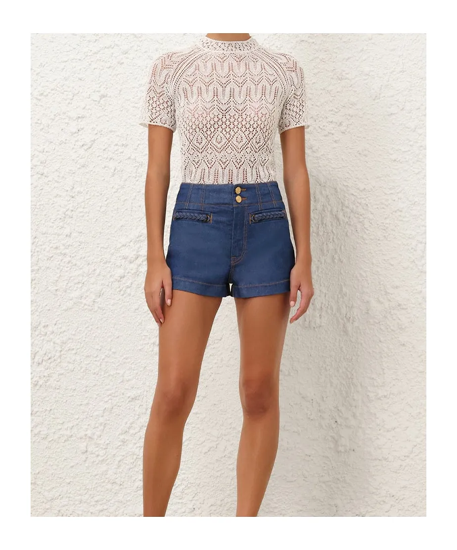 Wylie Denim Shorts