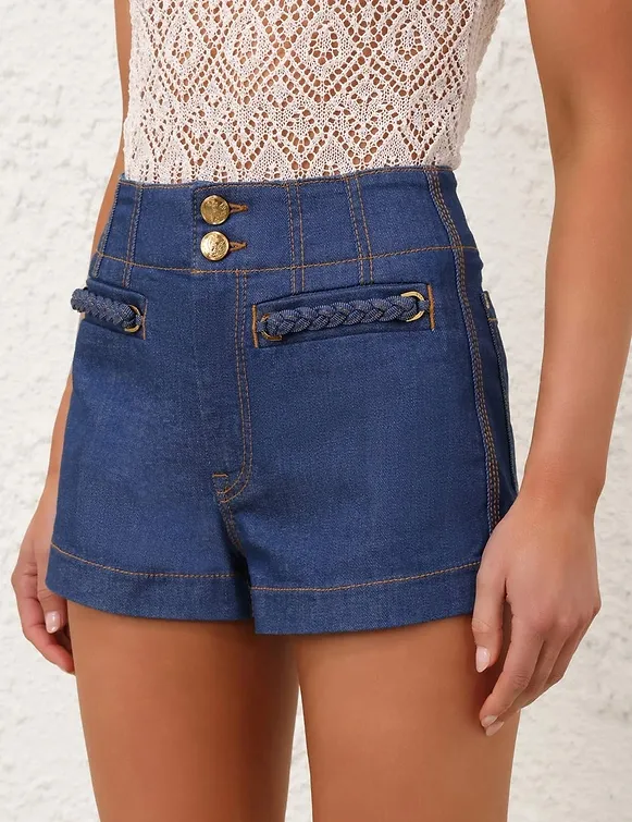 Wylie Denim Shorts
