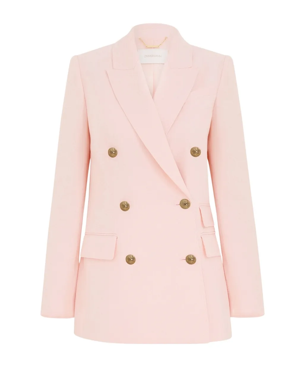 Zimmermann Crush Double Breasted Jacket
