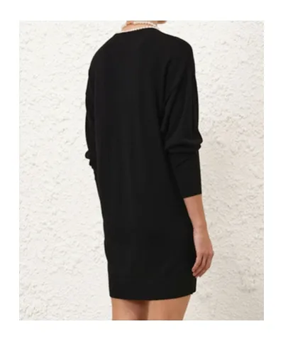 Zimmermann Crush Knitted Mini Dress