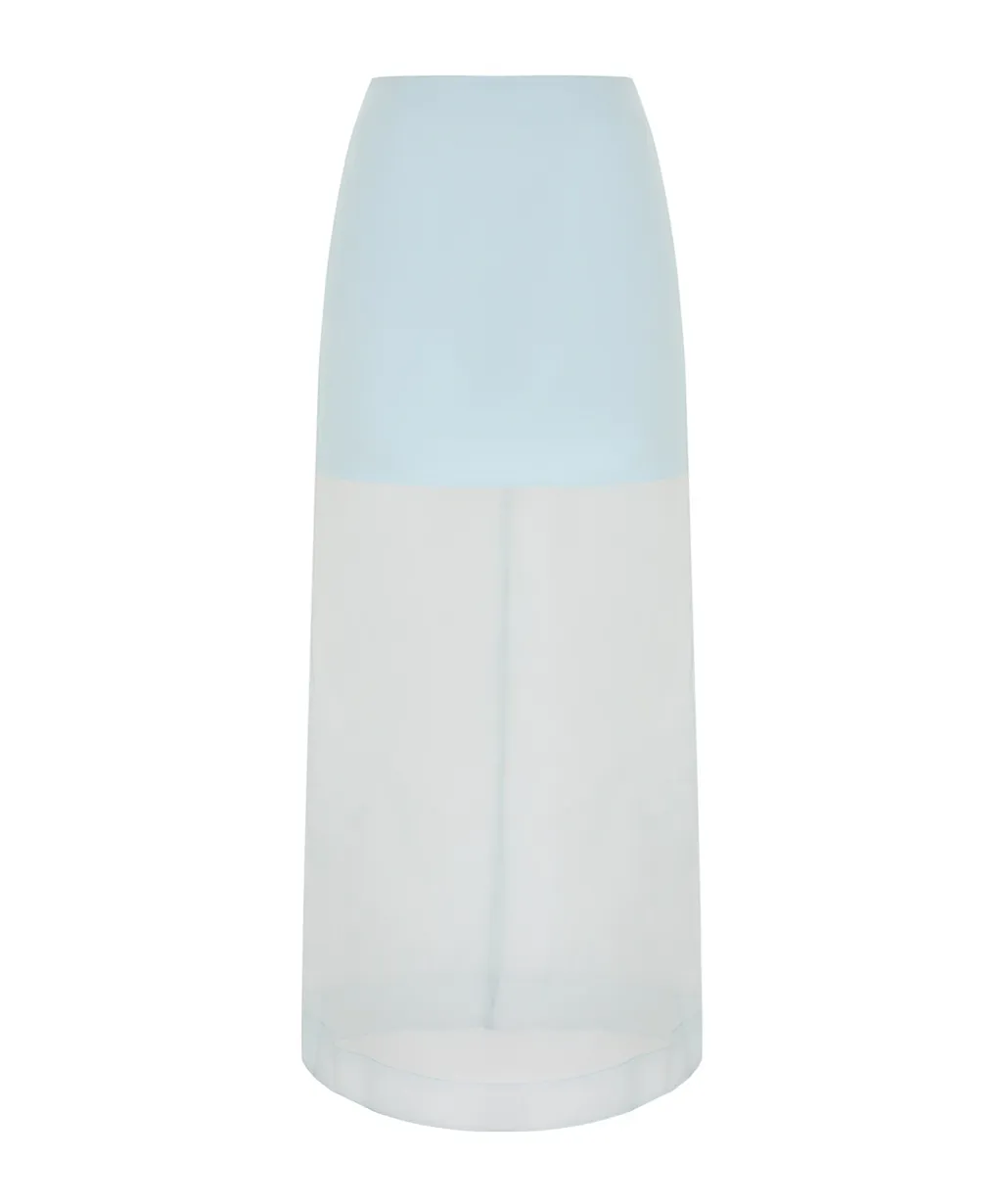 Zimmermann Crush Layered Pencil Skirt
