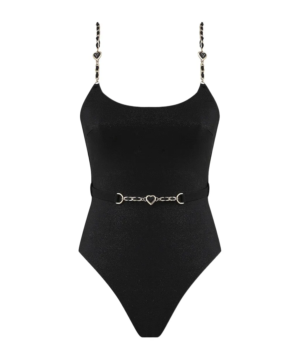 Zimmermann Daylight Chain Scoop One-Piece Swimsuit