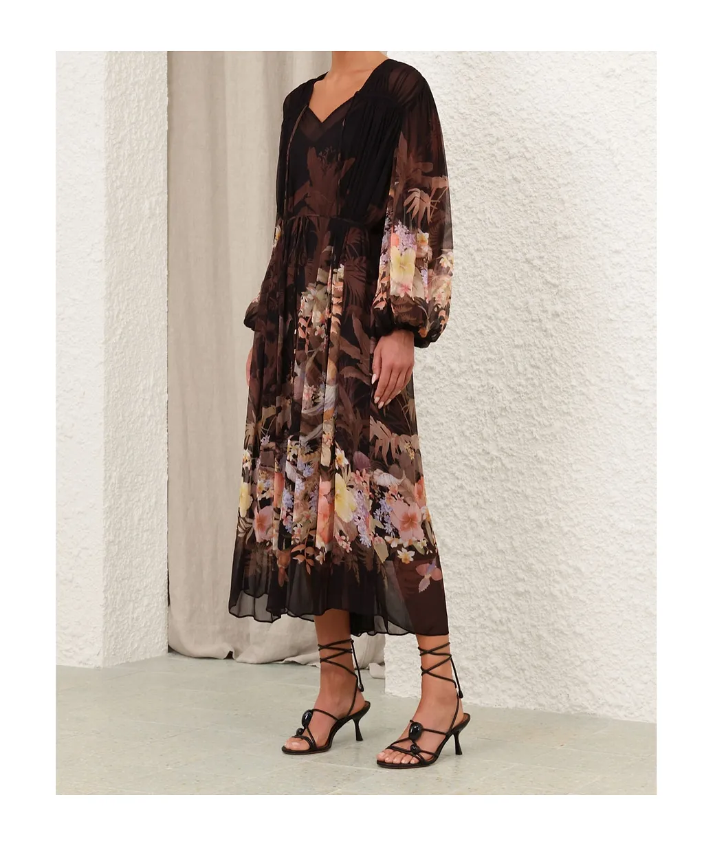 Zimmermann Floral Midi Dress