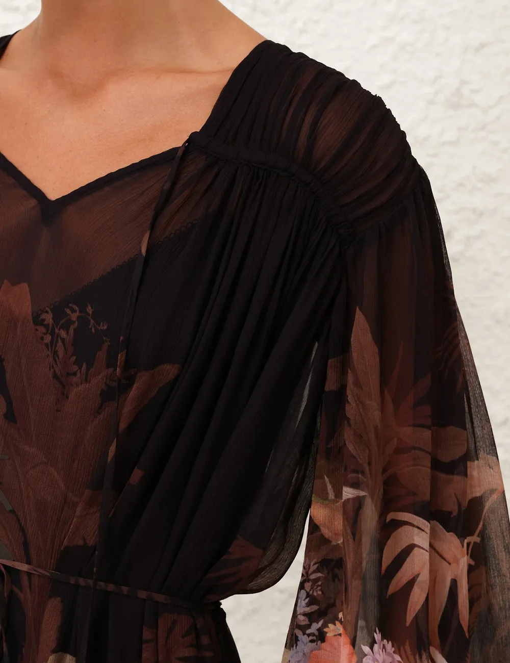 Zimmermann Floral Midi Dress