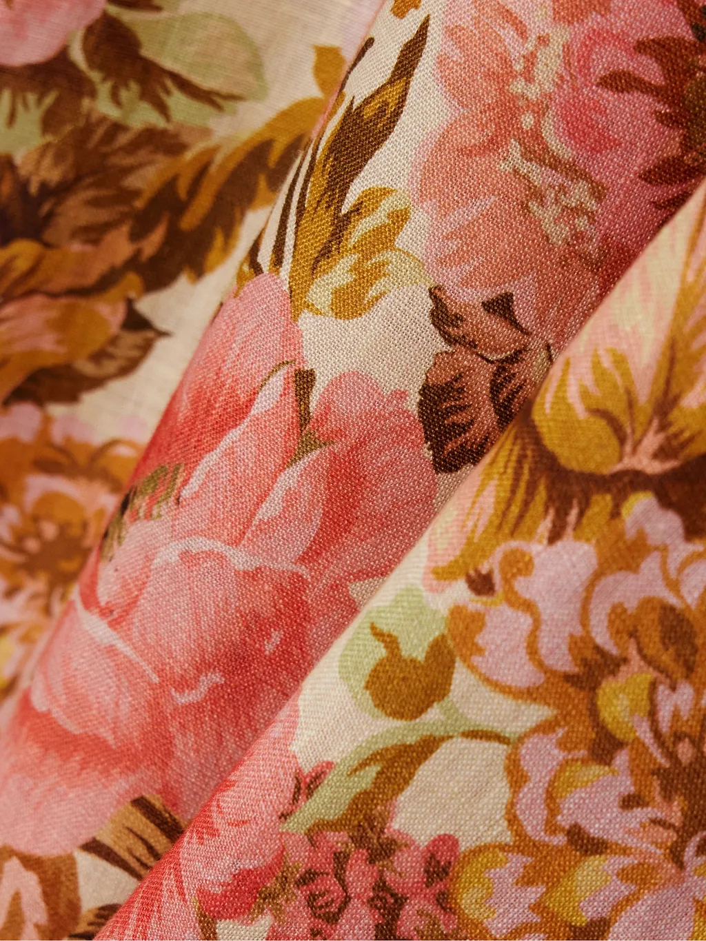 Zimmermann Floral Printed Plunge Maxi Dress