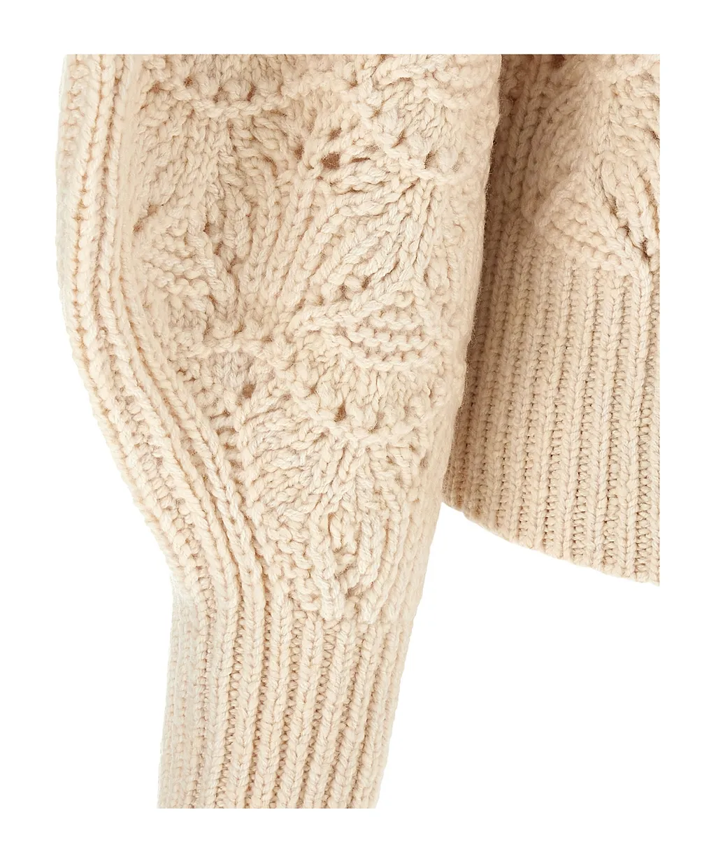 Zimmermann Hypnotic Cable Knit Sweater