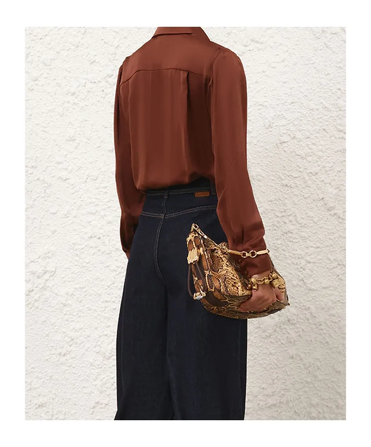 Zimmermann Hypnotic Satin Shirt