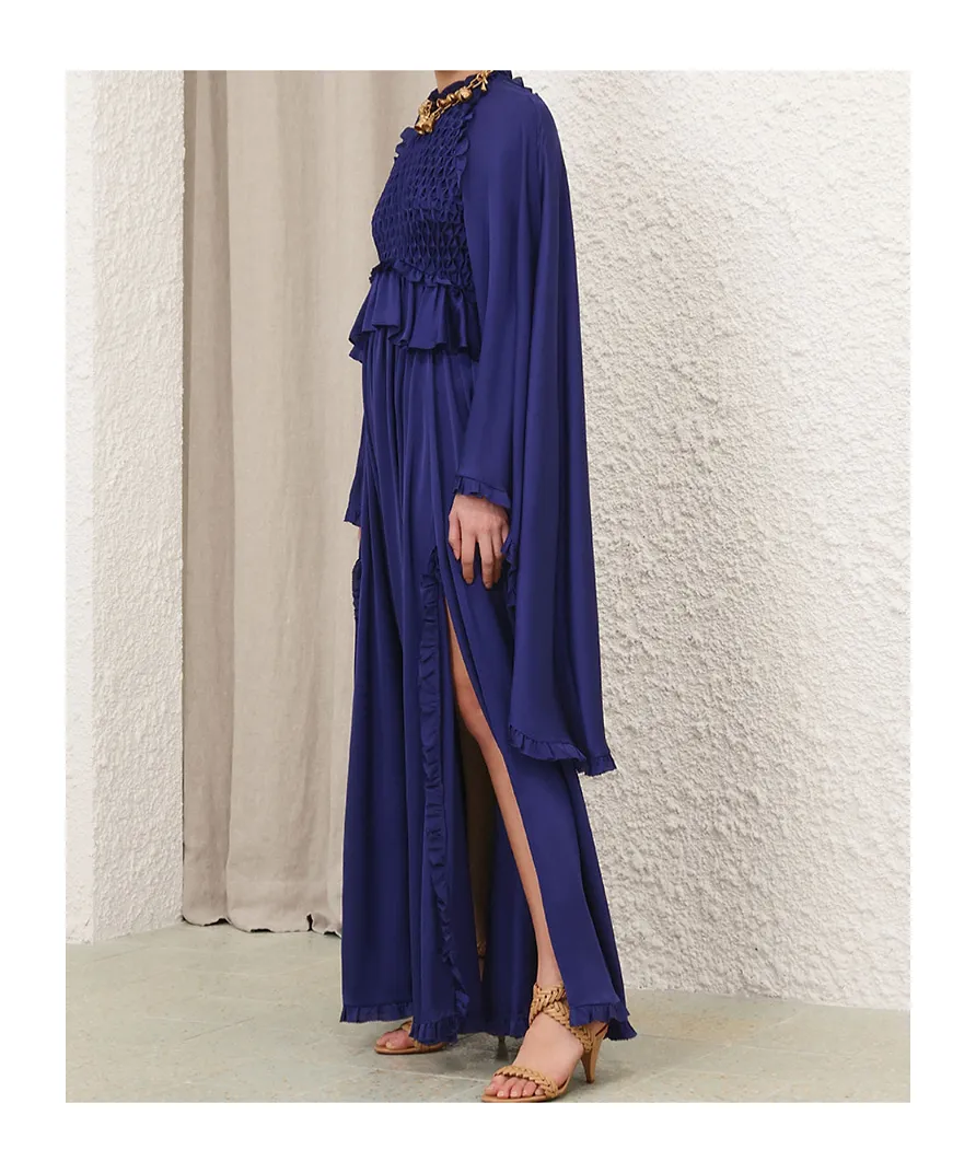 Zimmermann Hypnotic Smocked Flutter Dress