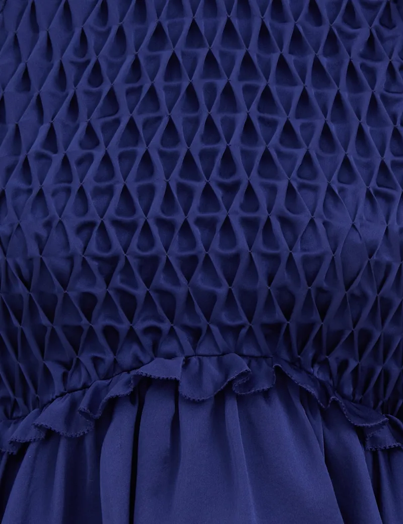 Zimmermann Hypnotic Smocked Flutter Dress