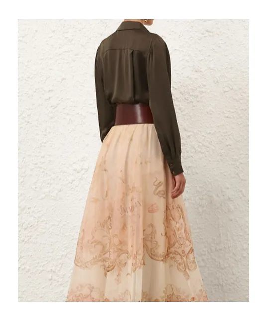 Zimmermann Hypnotic Satin Shirt