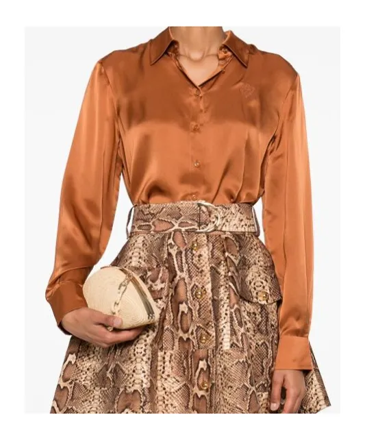 Zimmermann Hypnotic Satin Shirt