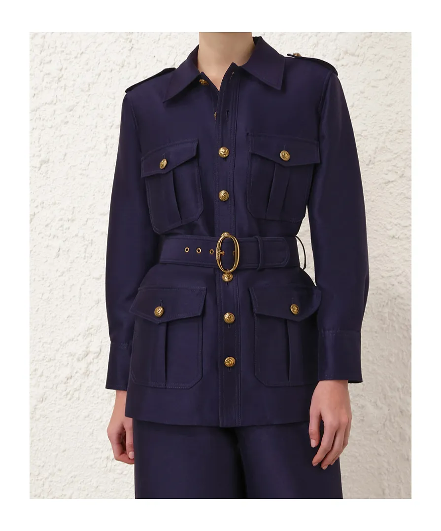 Zimmermann Hypnotic Utility Jacket