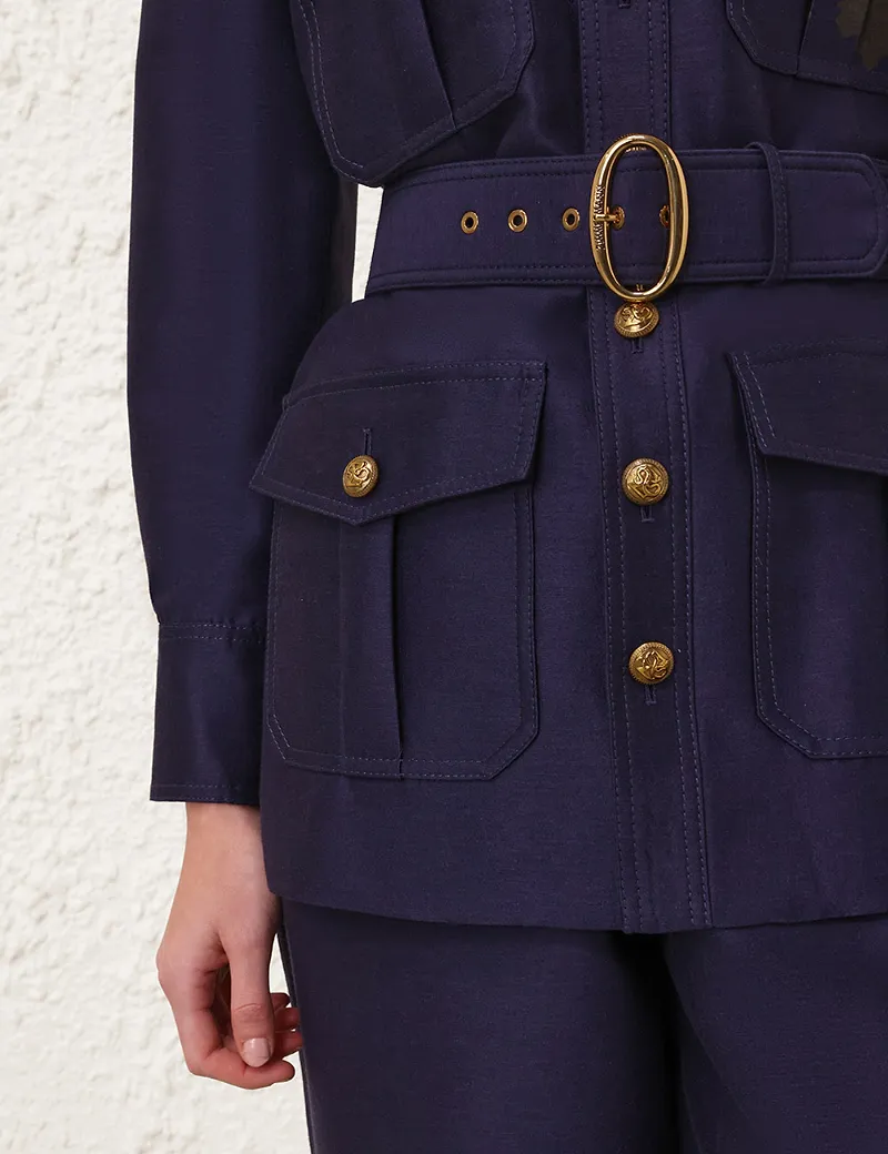 Zimmermann Hypnotic Utility Jacket