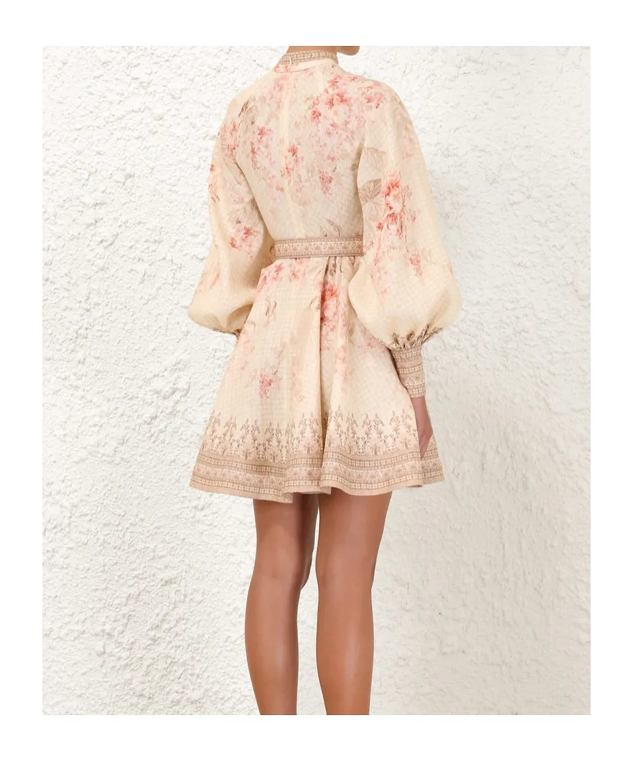 Zimmermann Illuminate Buttoned Mini Dress