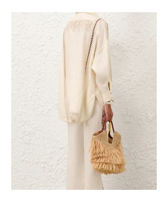 Zimmermann Illuminate Trimmed Shirt
