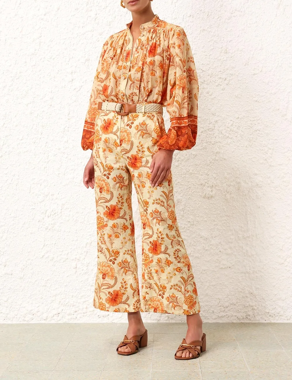 Zimmermann Junie Billow Long-Sleeved Blouse