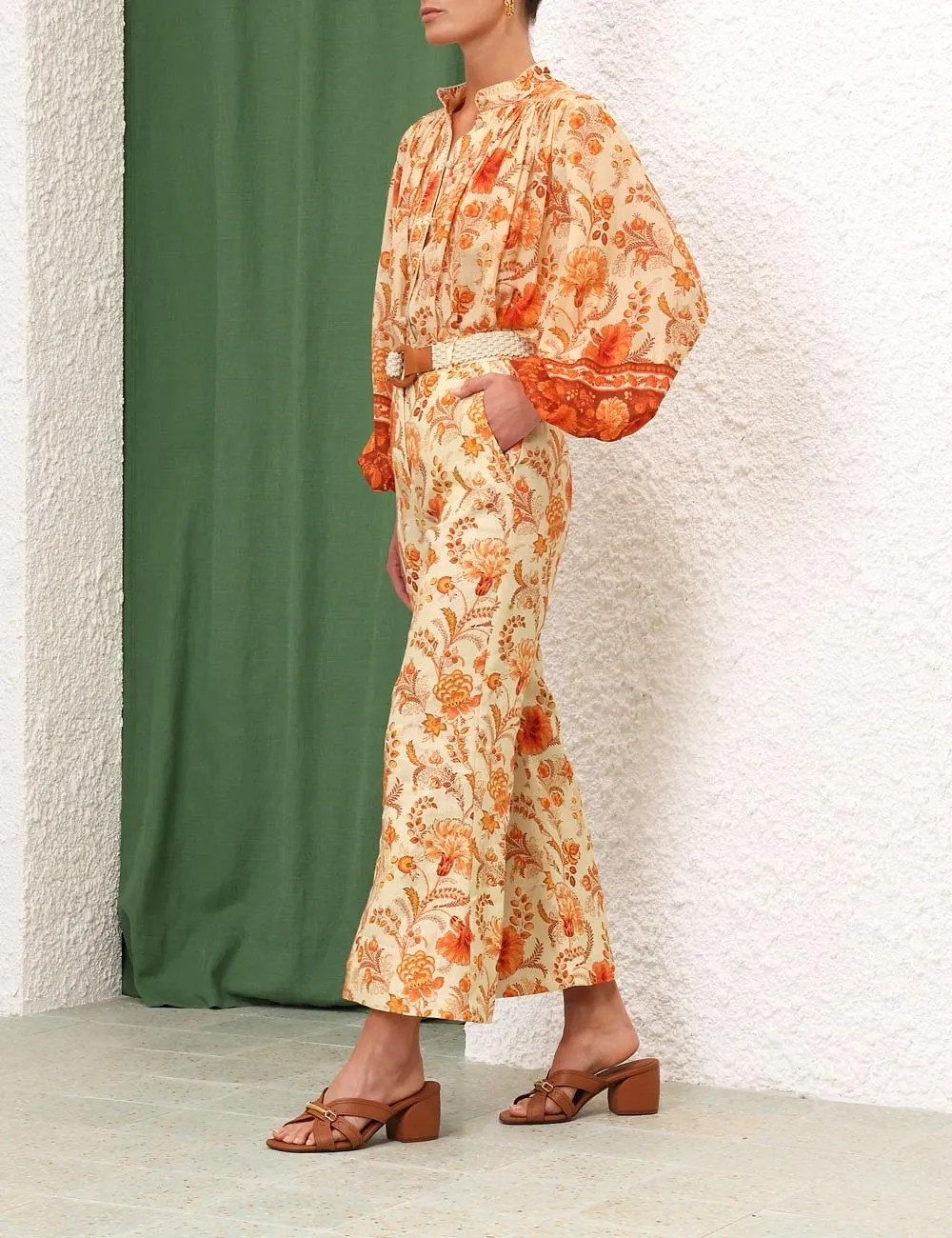 Zimmermann Junie Billow Long-Sleeved Blouse