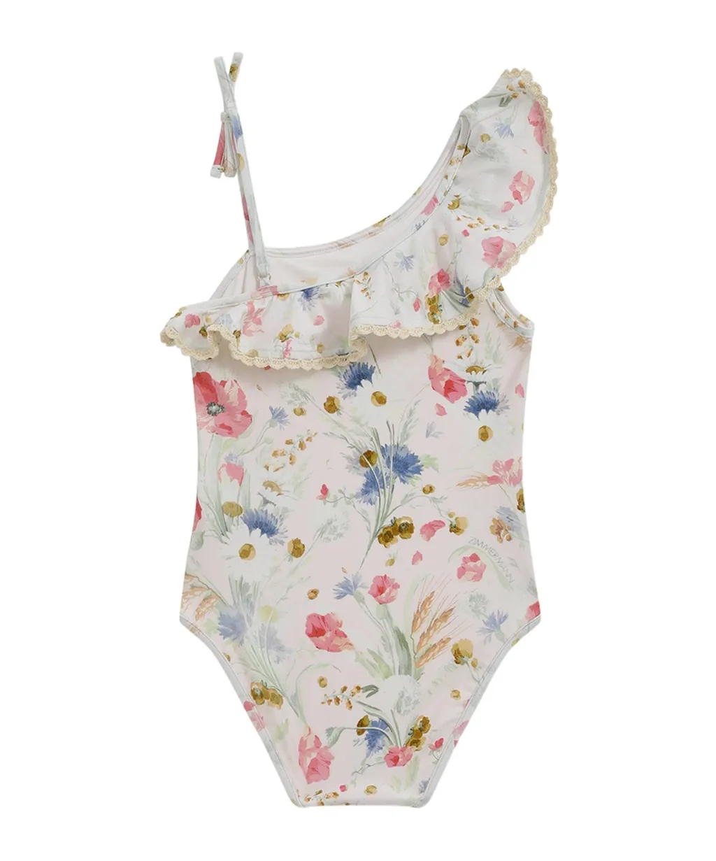 Zimmermann Kids Lucky Frill Beachwear