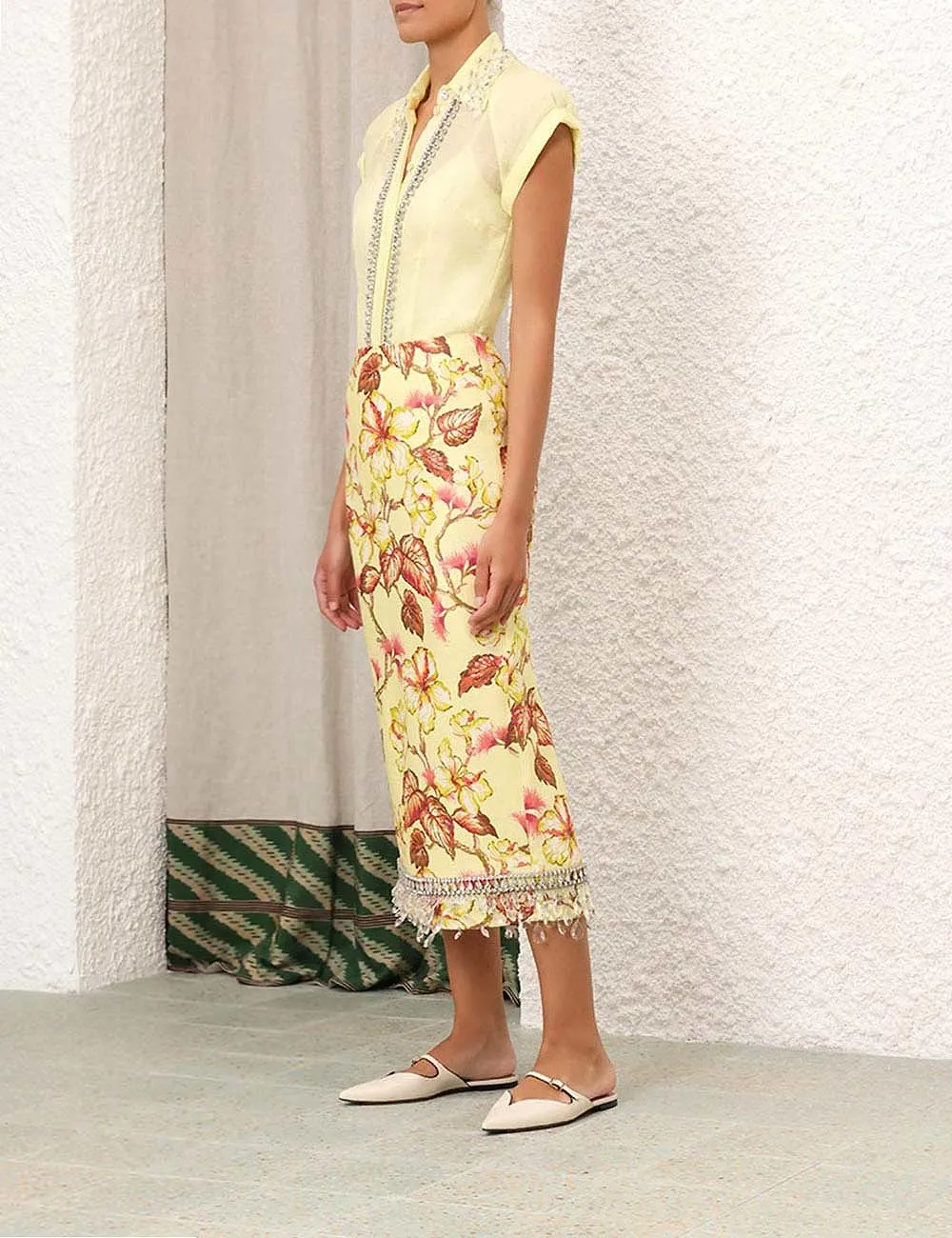Zimmermann Matchmaker Diamante Skirt
