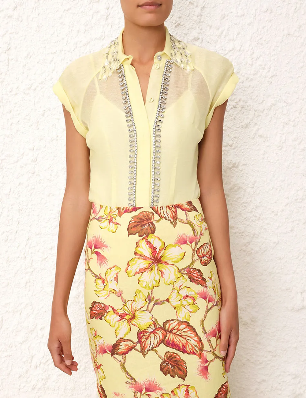 Zimmermann Matchmaker Diamante Skirt