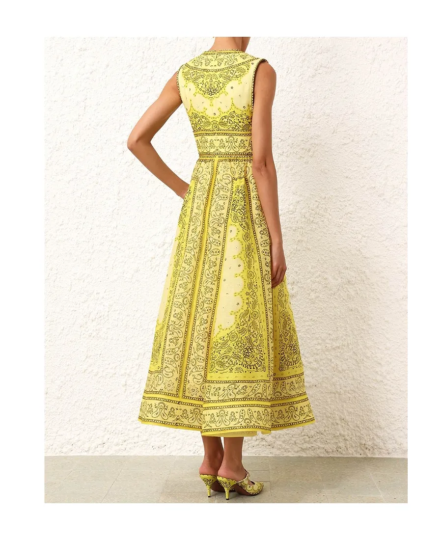 Zimmermann Matchmaker Bow Long Dress