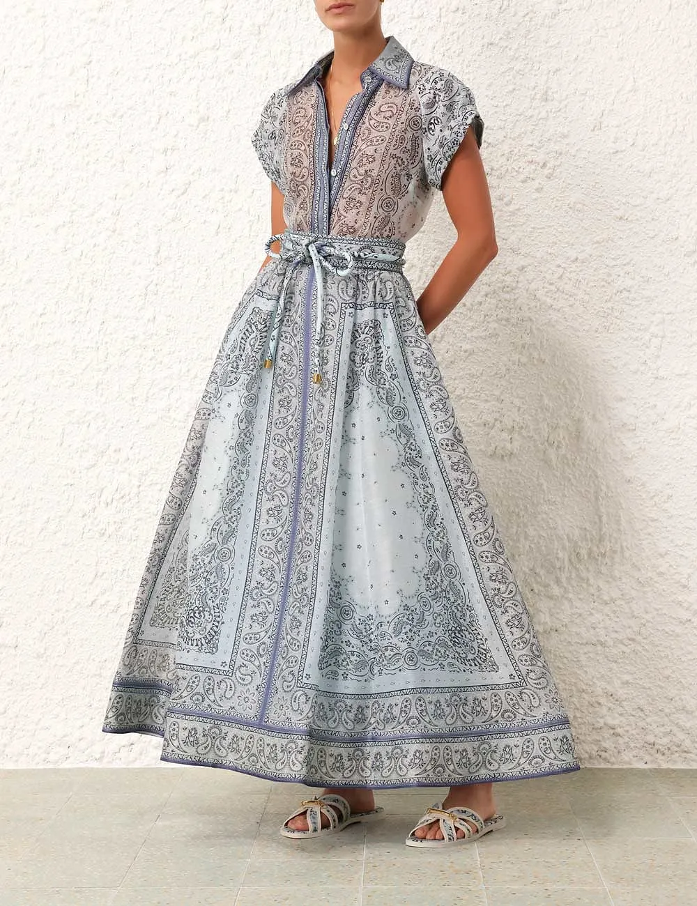 Zimmermann Matchmaker Fitted Blouse