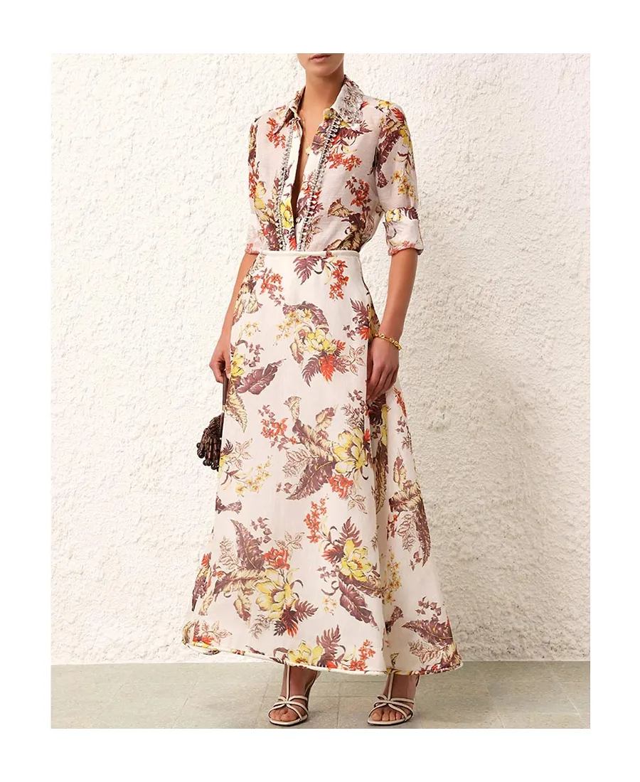 Zimmermann Matchmaker Tropical Shirt