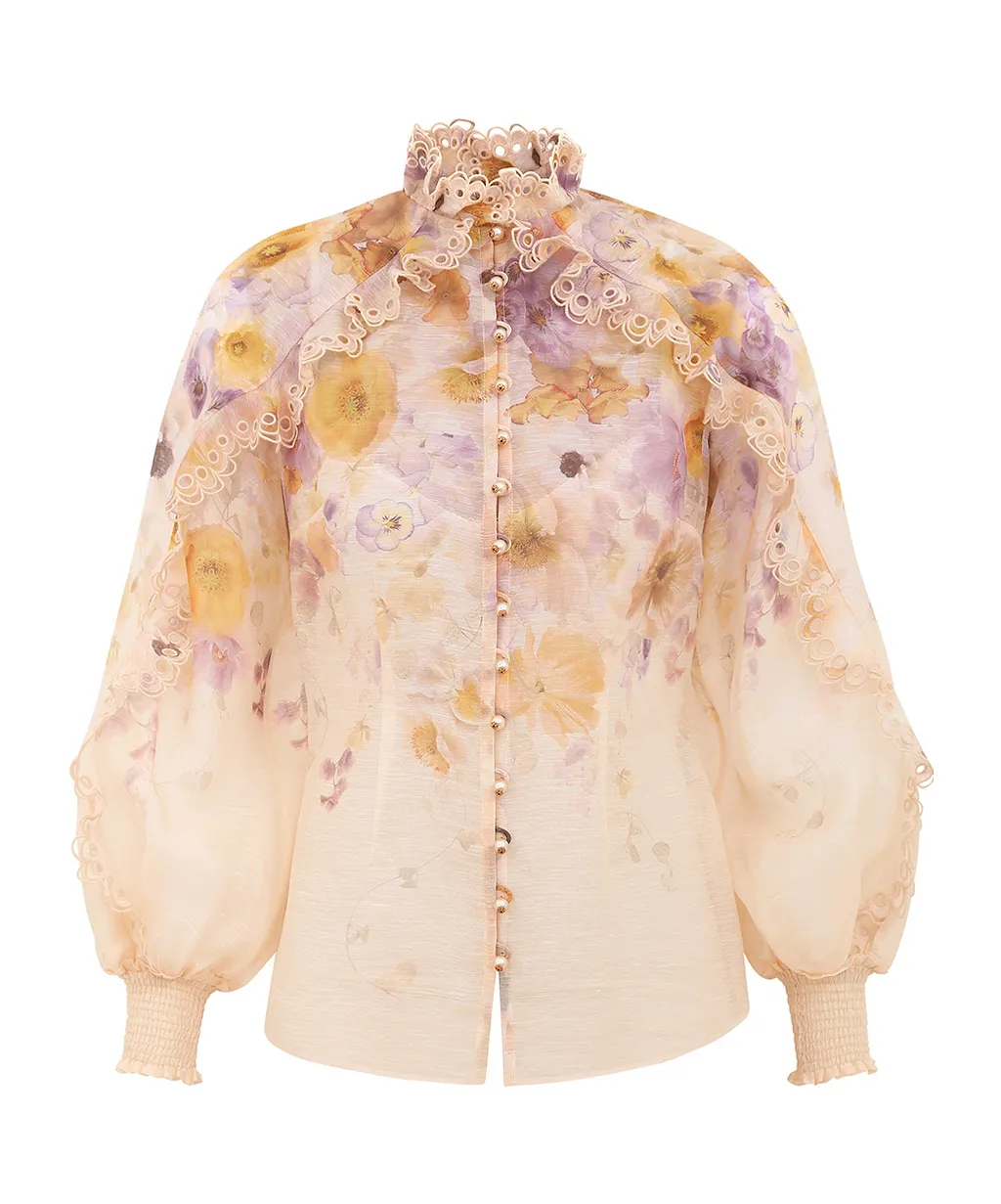 Zimmermann Memento Embroidered Blouse