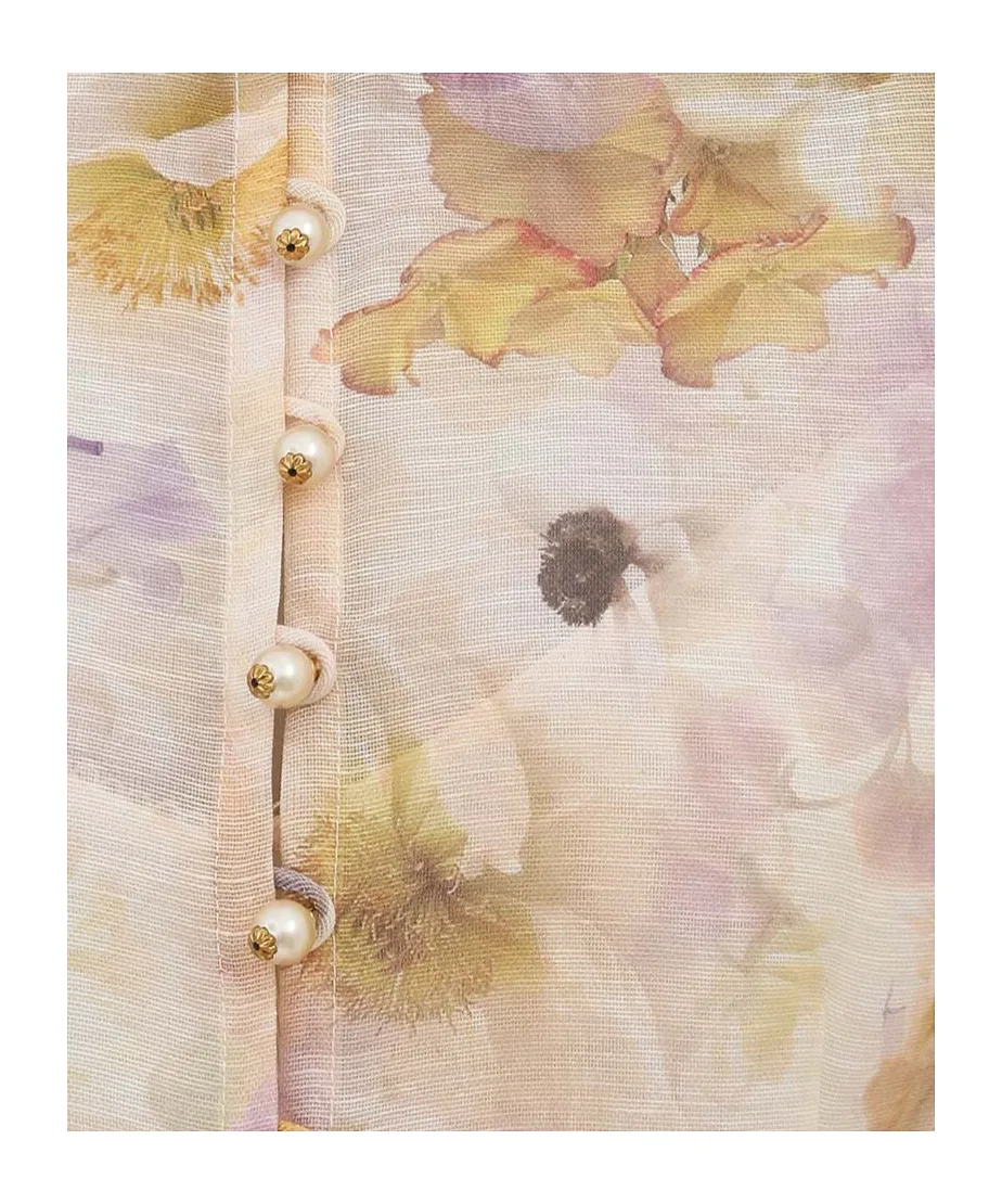 Zimmermann Memento Embroidered Blouse