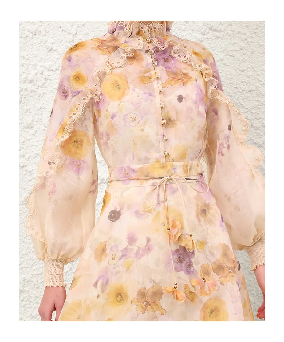 Zimmermann Memento Embroidered Blouse