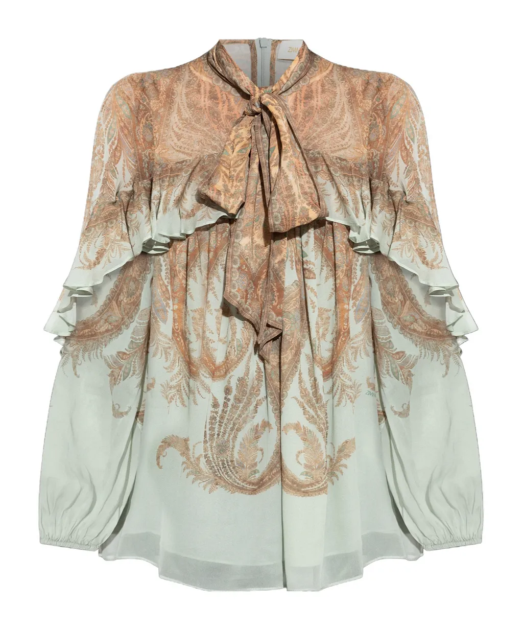 Zimmermann Memento Flutter Blouse