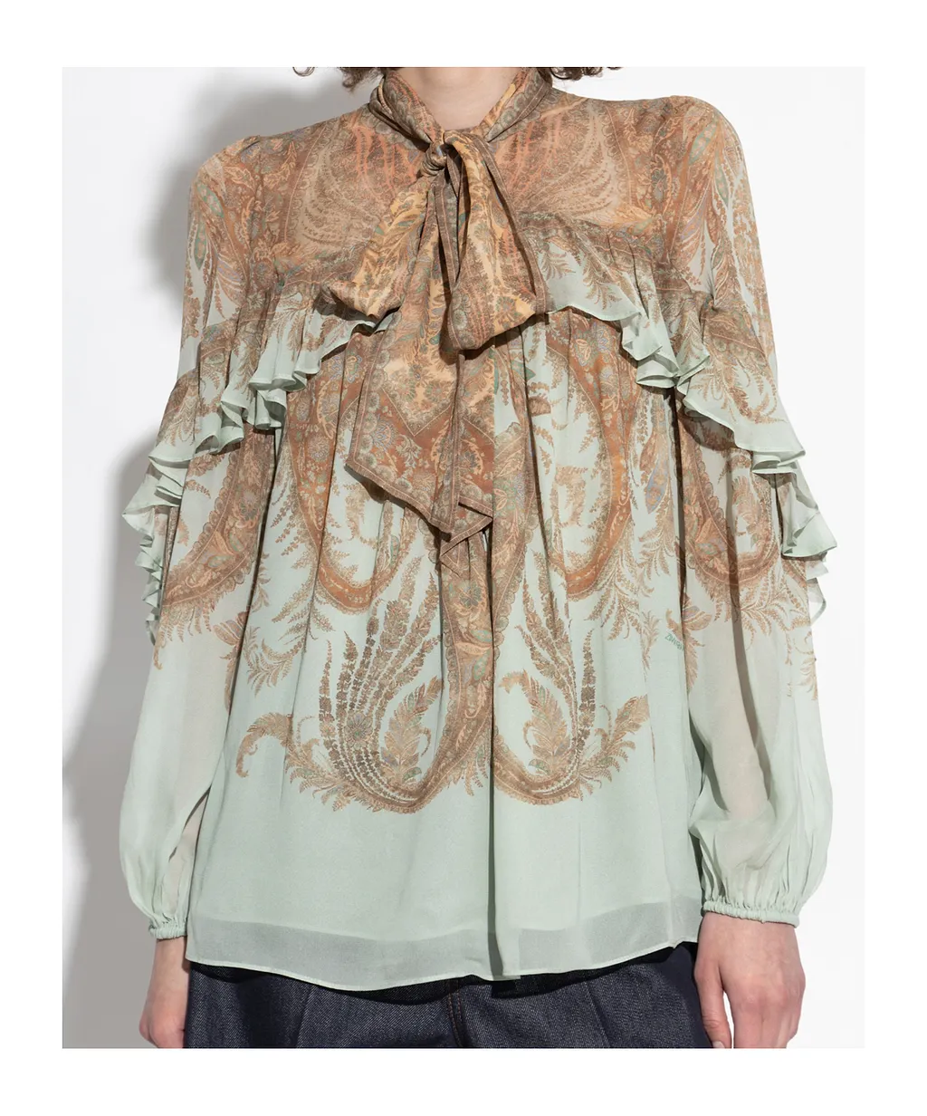 Zimmermann Memento Flutter Blouse