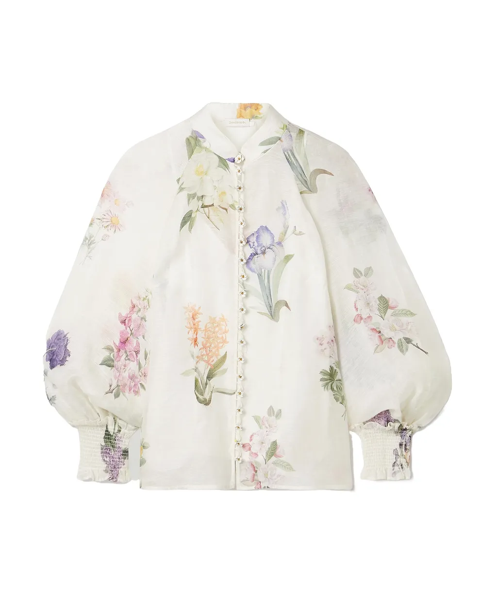 Zimmermann Natura Floral Patterned Blouse