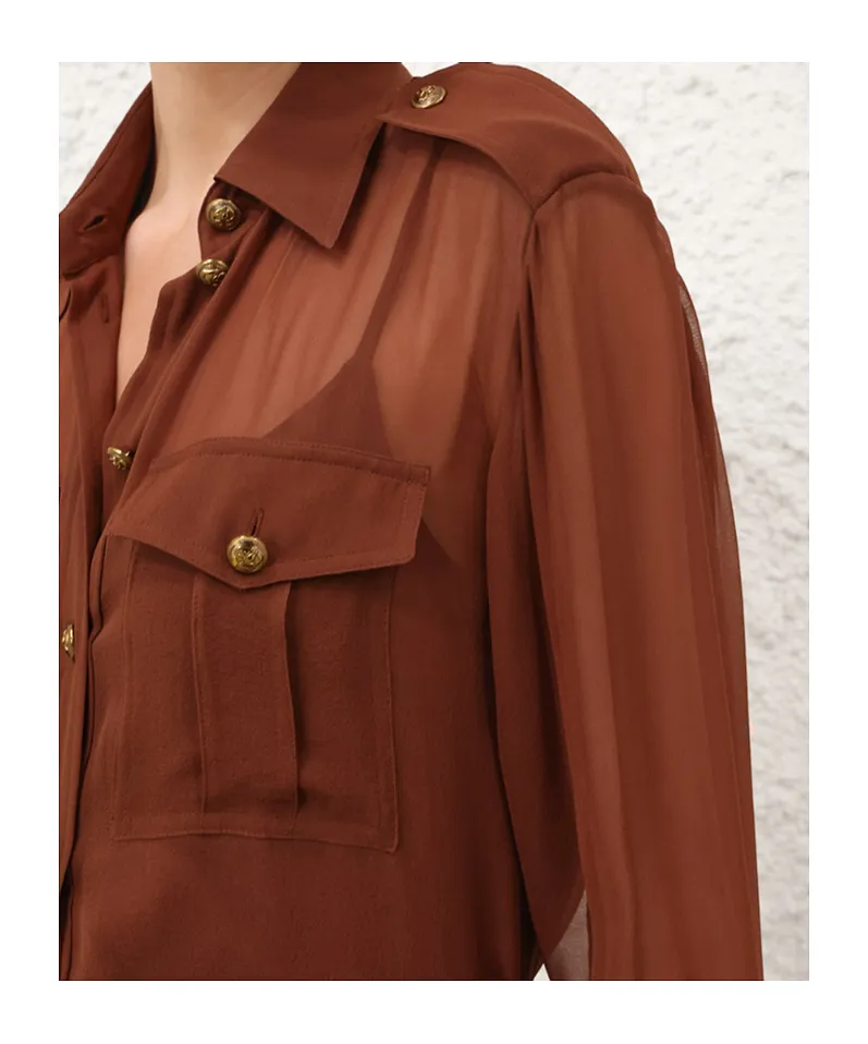 Zimmermann Memento Pocket Shirt