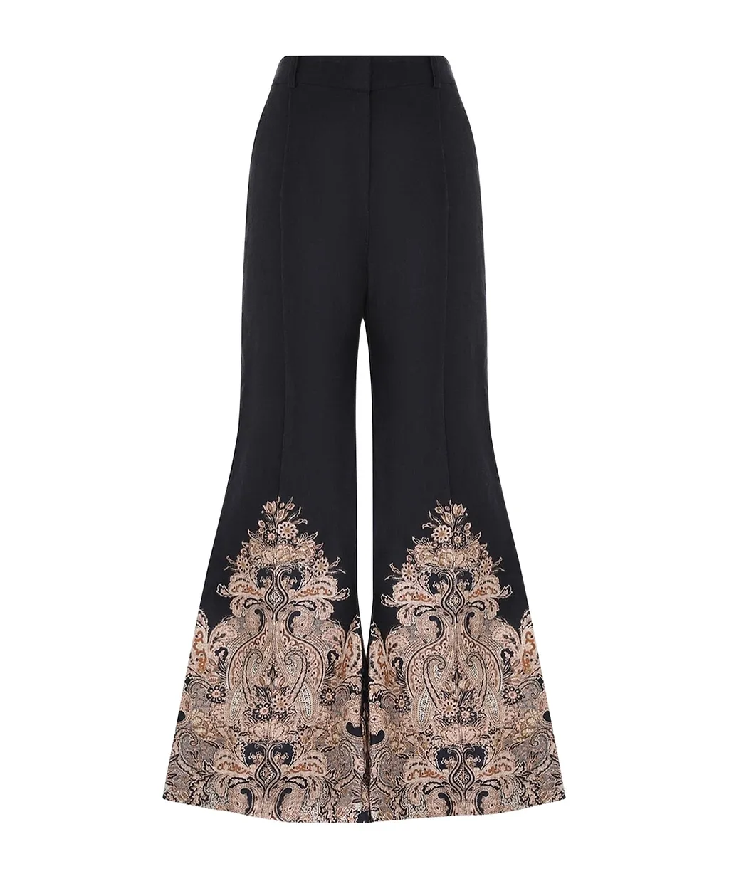 Zimmermann Paisley Printed Flared Pants