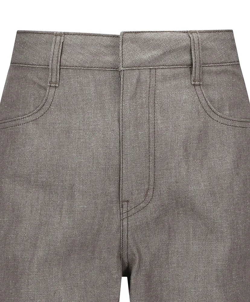 Colored Straight Fit Denim