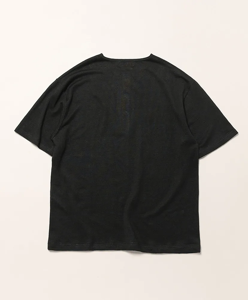 10Oz Henley Neck Pullover