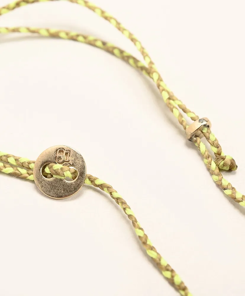Signiture Thin Cord Anklet Yb