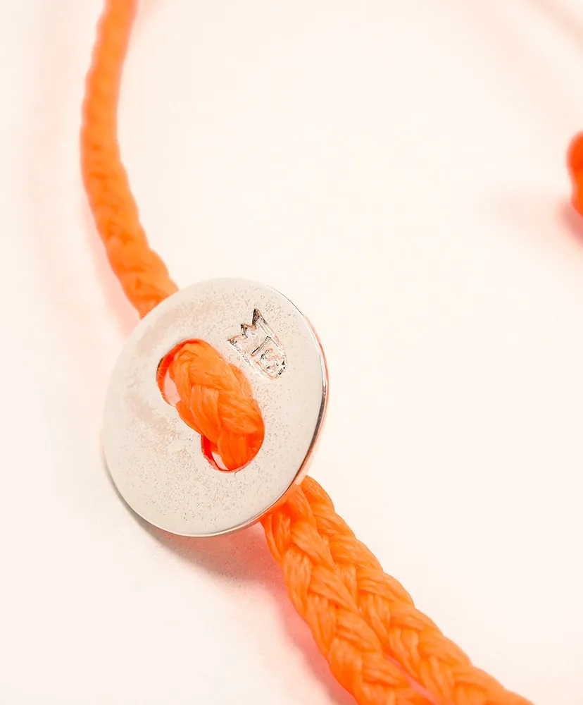 Signiture Thick Cord Bracelet Ss