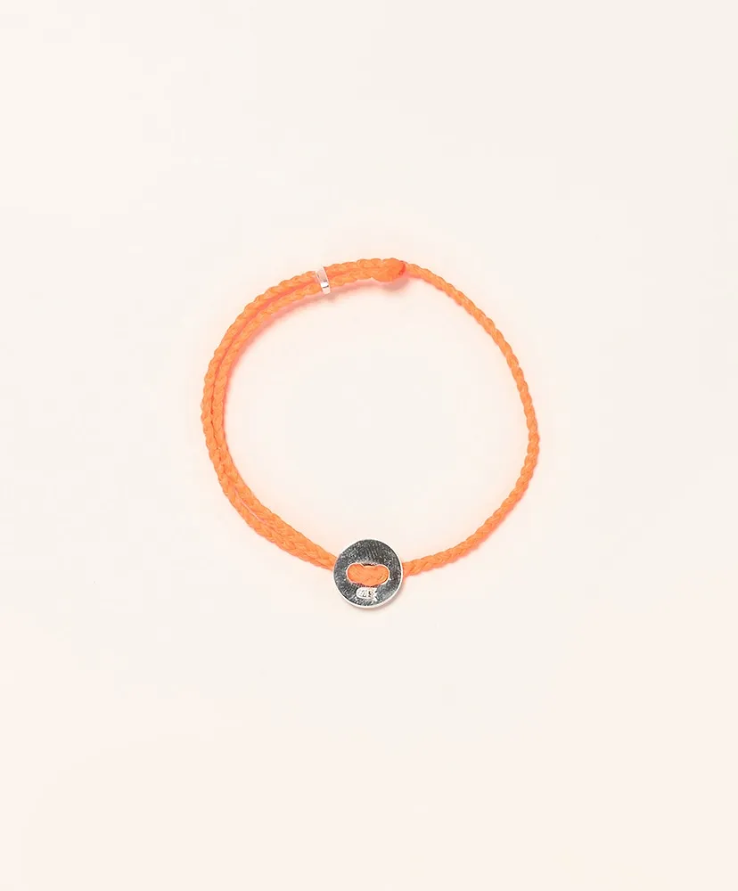 Signiture Thick Cord Bracelet Ss