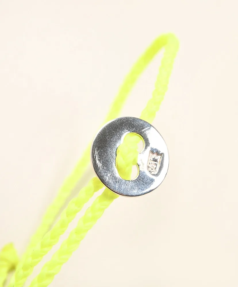 Signiture Thick Cord Bracelet Ss