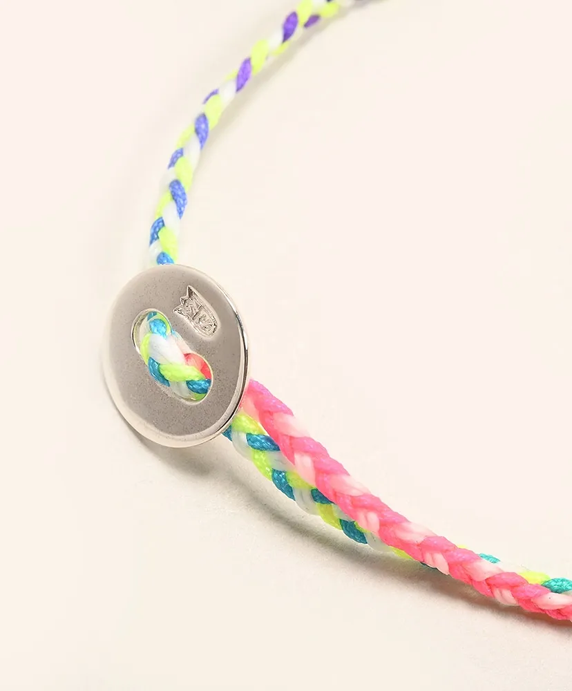 Signiture Thick Cord Bracelet Ss