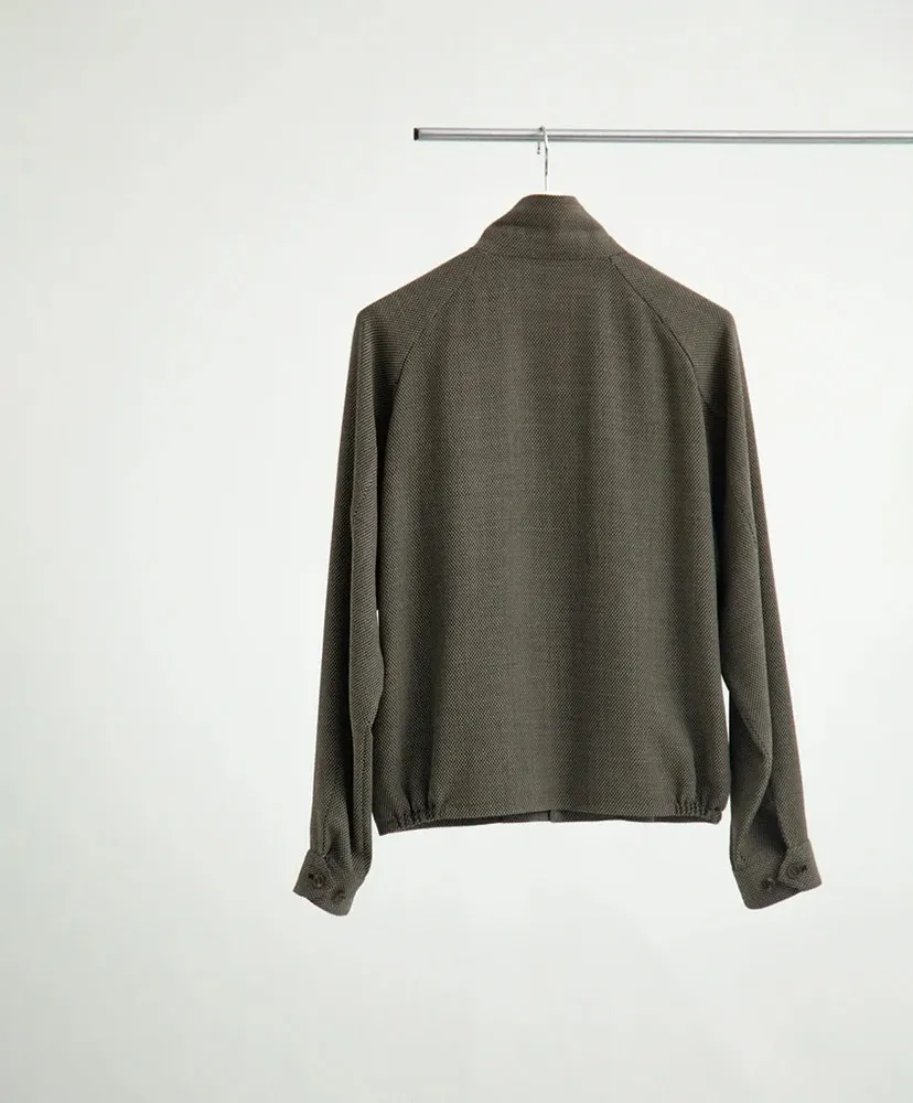 Wool Dobby Trucker Jacket