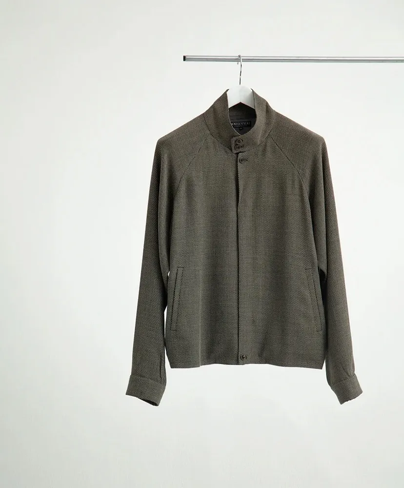 Wool Dobby Trucker Jacket