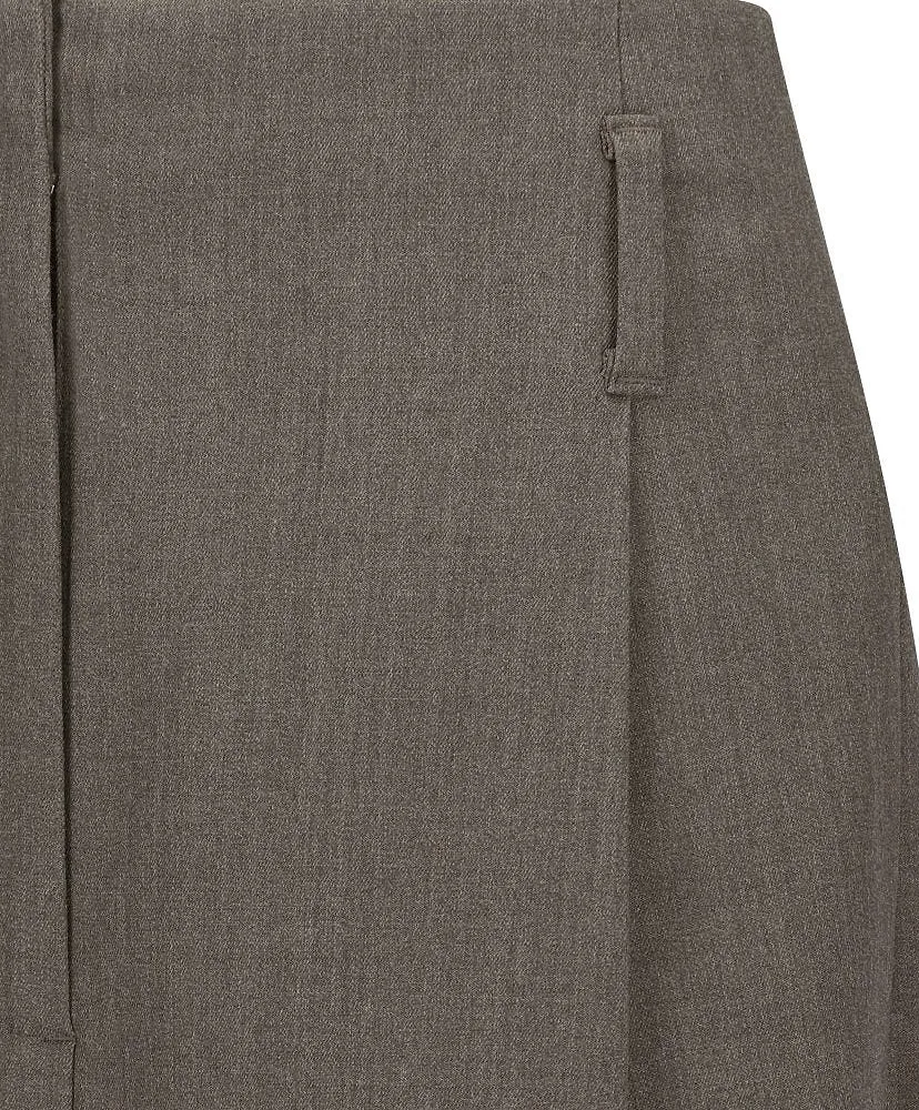 Straight Tuck Pants
