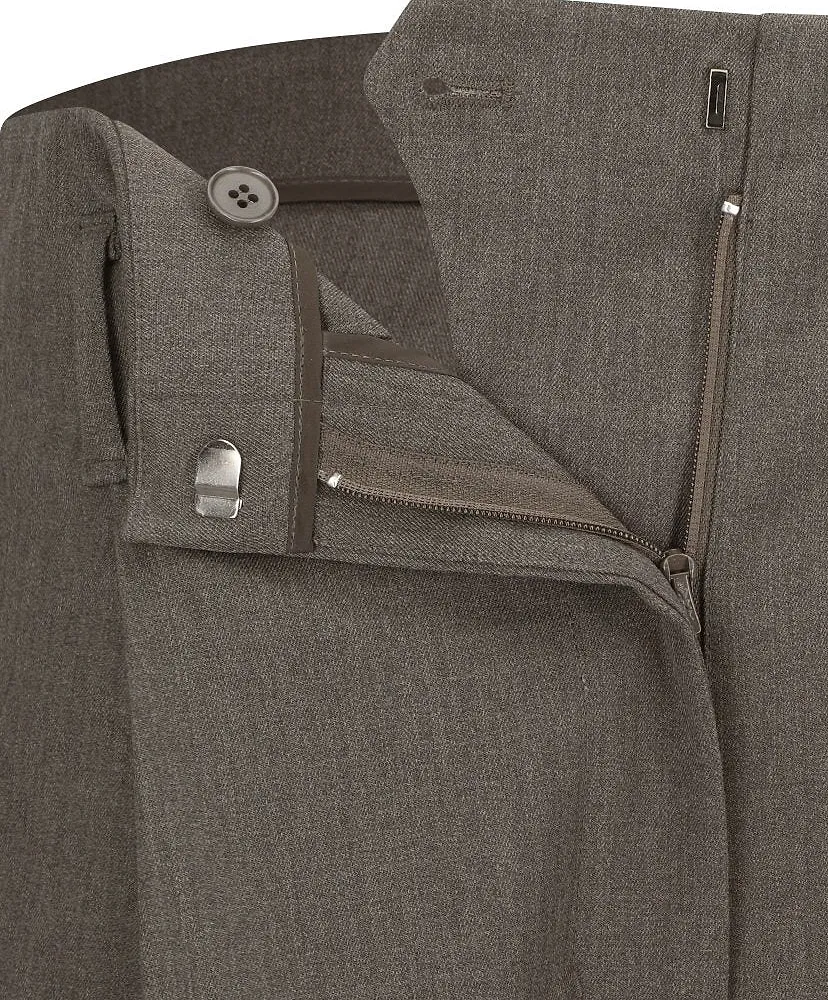 Straight Tuck Pants