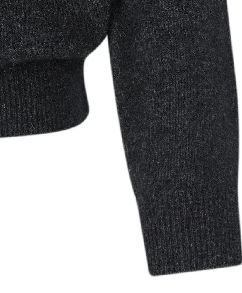 Racoon V-Neck Knit