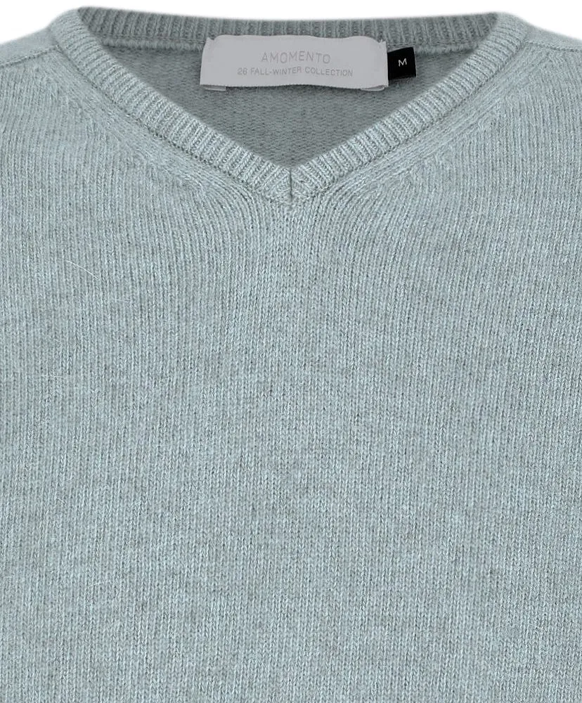 Racoon V-Neck Knit